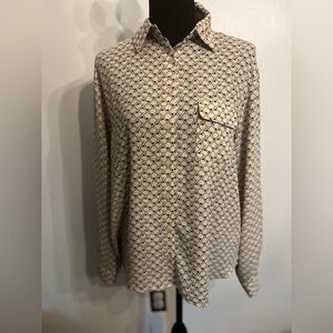 3/$15 PIEONE Women's Size Small Petite Button-Down Blouse Top Dress Shirt